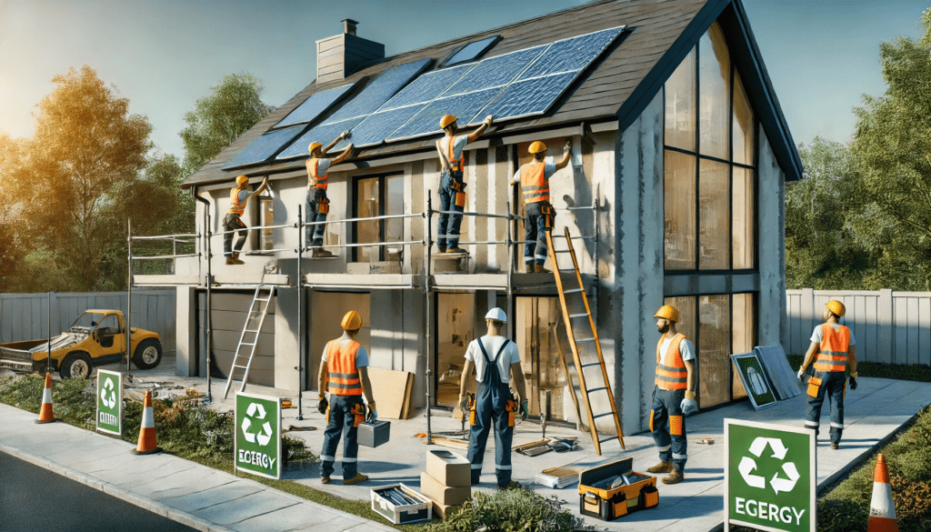 porte d'entrée rénovation