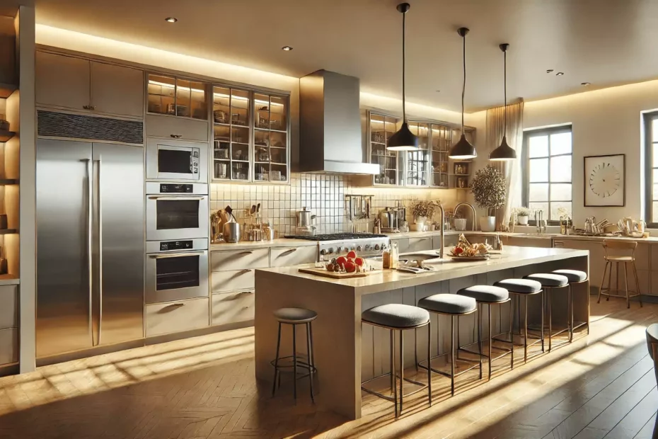 Cuisine en béton cellulaire